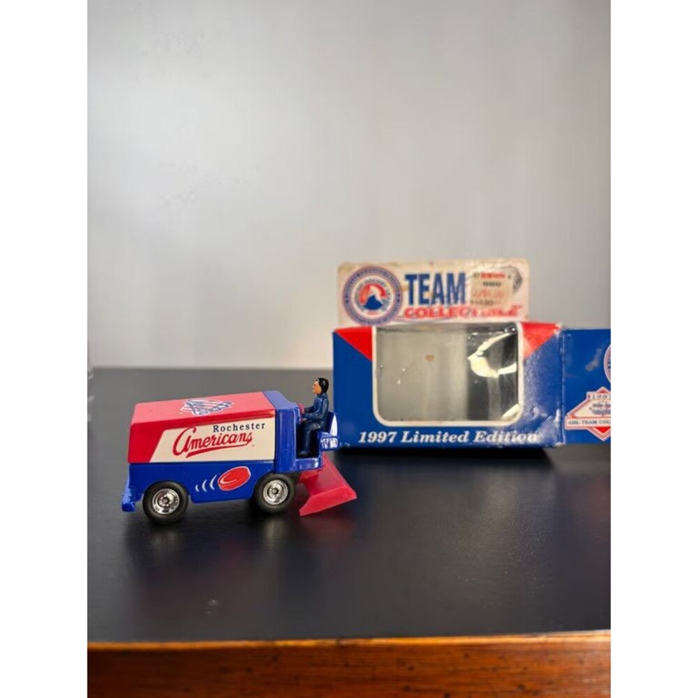 Rochester Americans Zamboni Die Cast 1997 Limited Edition AHL Team Boxed